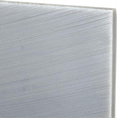 Made in USA - 1/4" Thick x 24" Wide x 4' Long, Polyethylene (UHMW) Sheet - Black, Oil-Filled Grade - Eagle Tool & Supply