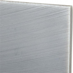 Made in USA - 1/4" Thick x 48" Wide x 5' Long, Polyethylene (UHMW) Sheet - Black, Oil-Filled Grade - Eagle Tool & Supply