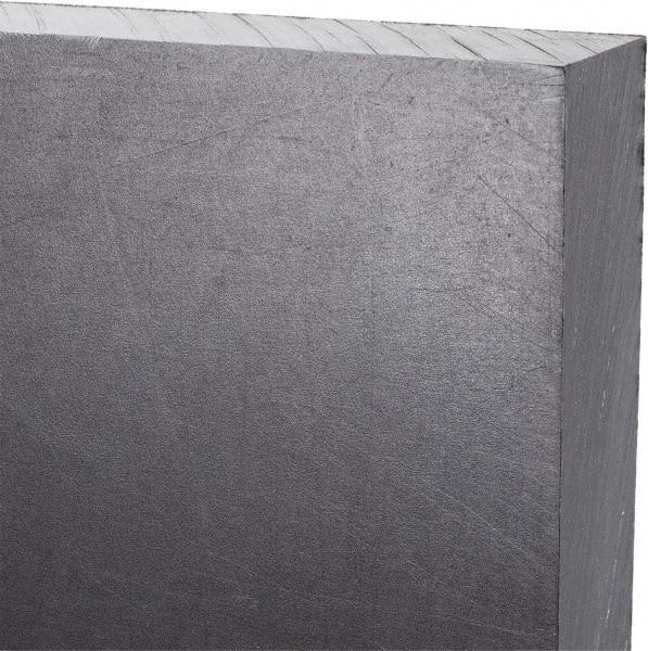 Made in USA - 3/4" Thick x 12" Wide x 3' Long, Polyethylene (UHMW) Sheet - Black, Antistatic Grade - Eagle Tool & Supply