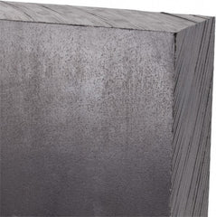 Made in USA - 3' x 24" x 1-1/2" Black Polyethylene (UHMW) Sheet - Eagle Tool & Supply