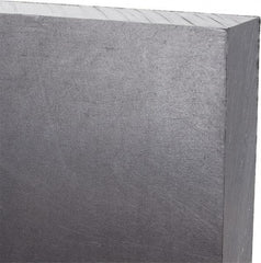 Made in USA - 3/4" Thick x 24" Wide x 4' Long, Polyethylene (UHMW) Sheet - Black, Antistatic Grade - Eagle Tool & Supply