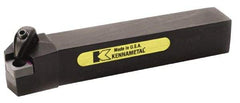 Kennametal - DCKN, Right Hand Cut, 15° Lead Angle, 25mm Shank Height x 25mm Shank Width, Negative Rake Indexable Turning Toolholder - 150mm OAL, CN..1204.. Insert Compatibility, Series Kenclamp - Eagle Tool & Supply