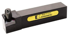 Kennametal - DTJN, Right Hand Cut, 3° Lead Angle, 1" Shank Height x 1" Shank Width, Negative Rake Indexable Turning Toolholder - 6" OAL, TN..43. Insert Compatibility, Series Kenclamp - Eagle Tool & Supply