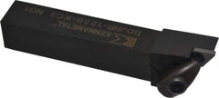 Kennametal - DDJN, Right Hand Cut, 3° Lead Angle, 3/4" Shank Height x 3/4" Shank Width, Negative Rake Indexable Turning Toolholder - 4-1/2" OAL, DN..33. Insert Compatibility, Series Kenclamp - Eagle Tool & Supply