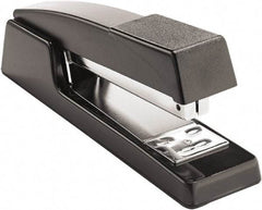 UNIVERSAL - 15 Sheet Full Strip Desktop Stapler - Black - Eagle Tool & Supply