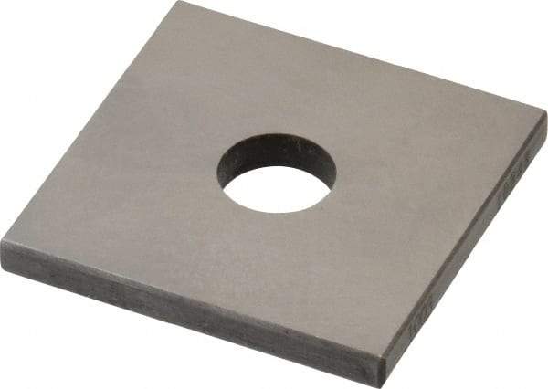 Value Collection - 0.1003" Square Steel Gage Block - Accuracy Grade 0, Includes NIST Traceability Certification - Eagle Tool & Supply