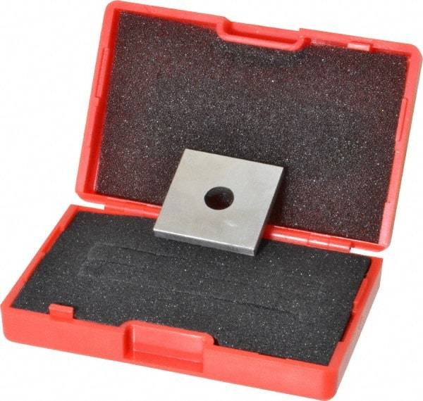 Value Collection - 0.113" Square Steel Gage Block - Accuracy Grade 0, Includes NIST Traceability Certification - Eagle Tool & Supply