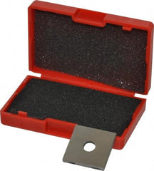 Value Collection - 0.116" Square Steel Gage Block - Accuracy Grade 0, Includes NIST Traceability Certification - Eagle Tool & Supply
