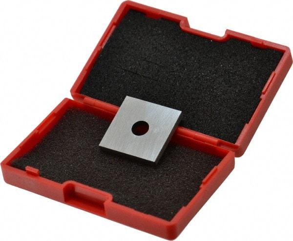 Value Collection - 0.118" Square Steel Gage Block - Accuracy Grade 0, Includes NIST Traceability Certification - Eagle Tool & Supply