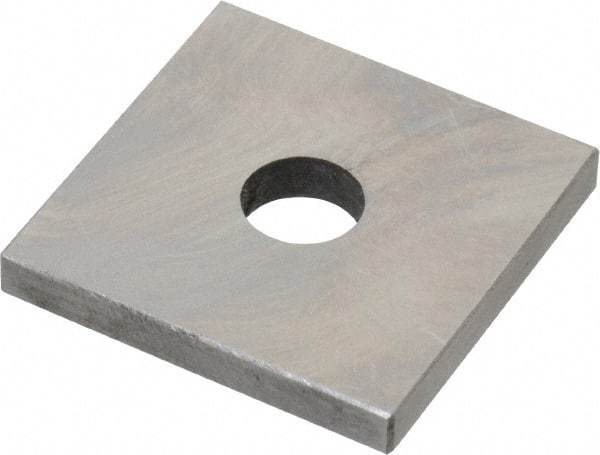 Value Collection - 0.122" Square Steel Gage Block - Accuracy Grade 0, Includes NIST Traceability Certification - Eagle Tool & Supply