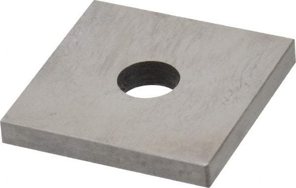 Value Collection - 0.128" Square Steel Gage Block - Accuracy Grade 0, Includes NIST Traceability Certification - Eagle Tool & Supply