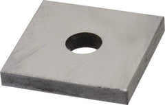Value Collection - 0.137" Square Steel Gage Block - Accuracy Grade 0, Includes NIST Traceability Certification - Eagle Tool & Supply