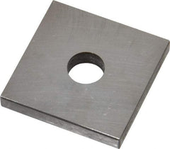 Value Collection - 0.138" Square Steel Gage Block - Accuracy Grade 0, Includes NIST Traceability Certification - Eagle Tool & Supply