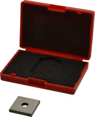 Value Collection - 0.142" Square Steel Gage Block - Accuracy Grade 0, Includes NIST Traceability Certification - Eagle Tool & Supply