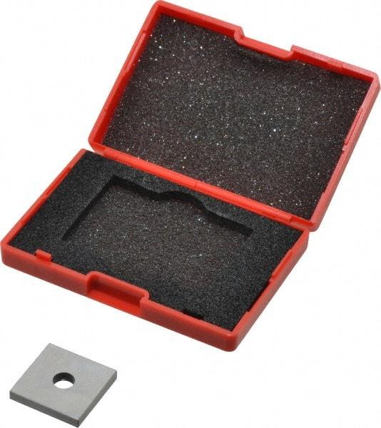 Value Collection - 0.147" Square Steel Gage Block - Accuracy Grade 0, Includes NIST Traceability Certification - Eagle Tool & Supply