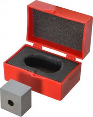 Value Collection - 0.7" Square Steel Gage Block - Accuracy Grade 0, Includes NIST Traceability Certification - Eagle Tool & Supply