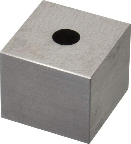 Value Collection - 0.8" Square Steel Gage Block - Accuracy Grade 0, Includes NIST Traceability Certification - Eagle Tool & Supply