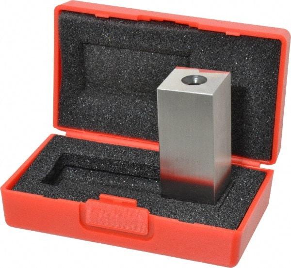 Value Collection - 2" Square Steel Gage Block - Accuracy Grade 0, Includes NIST Traceability Certification - Eagle Tool & Supply