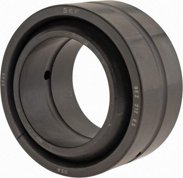 SKF - 2-3/4" Bore Diam, 95,625 Lb Dynamic Capacity, Spherical Plain Bearing - 4-3/8" OD, 2-13/32" Thick, 285,750 Lb Static Load Capacity - Eagle Tool & Supply