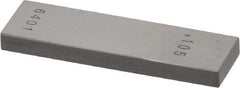 Value Collection - 0.105" Rectangular Steel Gage Block - Accuracy Grade 0, Includes NIST Traceability Certification - Eagle Tool & Supply