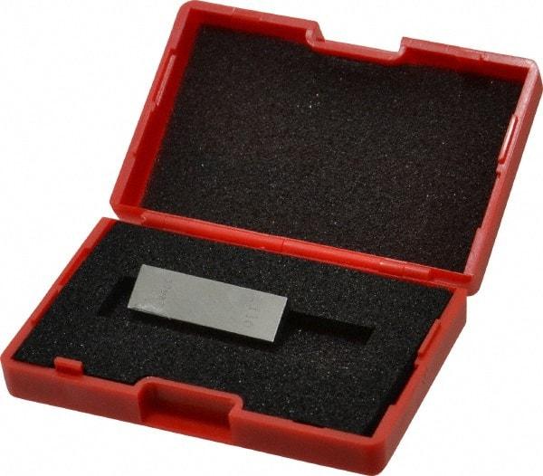 Value Collection - 0.116" Rectangular Steel Gage Block - Accuracy Grade 0, Includes NIST Traceability Certification - Eagle Tool & Supply