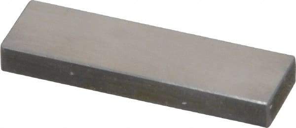 Value Collection - 0.134" Rectangular Steel Gage Block - Accuracy Grade 0, Includes NIST Traceability Certification - Eagle Tool & Supply