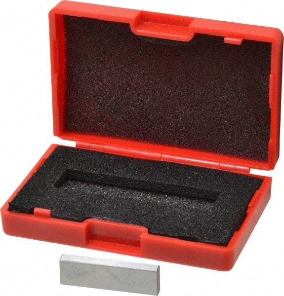 Value Collection - 0.137" Rectangular Steel Gage Block - Accuracy Grade 0, Includes NIST Traceability Certification - Eagle Tool & Supply