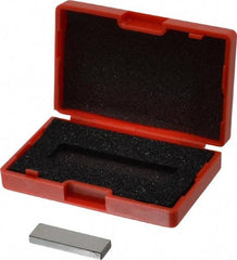 Value Collection - 0.138" Rectangular Steel Gage Block - Accuracy Grade 0, Includes NIST Traceability Certification - Eagle Tool & Supply