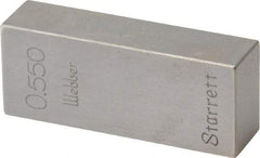 Value Collection - 0.55" Rectangular Steel Gage Block - Accuracy Grade 0, Includes NIST Traceability Certification - Eagle Tool & Supply