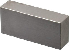 Value Collection - 0.6" Rectangular Steel Gage Block - Accuracy Grade 0, Includes NIST Traceability Certification - Eagle Tool & Supply