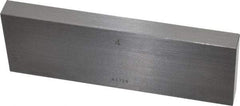 Value Collection - 4" Rectangular Steel Gage Block - Accuracy Grade 0, Includes NIST Traceability Certification - Eagle Tool & Supply