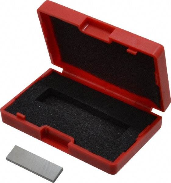 Value Collection - 0.1007" Rectangular Steel Gage Block - Accuracy Grade AS-1, Includes NIST Traceability Certification - Eagle Tool & Supply