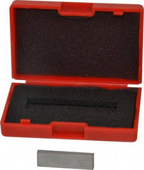 Value Collection - 0.128" Rectangular Steel Gage Block - Accuracy Grade AS-1, Includes NIST Traceability Certification - Eagle Tool & Supply