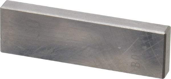 Value Collection - 0.13" Rectangular Steel Gage Block - Accuracy Grade AS-1, Includes NIST Traceability Certification - Eagle Tool & Supply