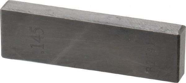 Value Collection - 0.145" Rectangular Steel Gage Block - Accuracy Grade AS-1, Includes NIST Traceability Certification - Eagle Tool & Supply