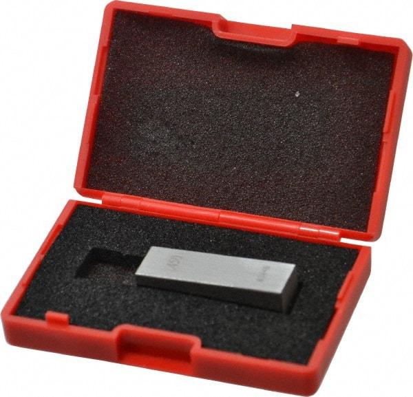 Value Collection - 0.45" Rectangular Steel Gage Block - Accuracy Grade AS-1, Includes NIST Traceability Certification - Eagle Tool & Supply