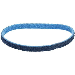 Dynabrade - 3/4" Wide x 18" OAL, Aluminum Oxide Abrasive Belt - Aluminum Oxide, Very Fine, Nonwoven, Cloth Backing, Wet/Dry - Eagle Tool & Supply
