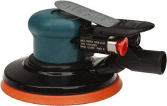 Dynabrade - 12,000 OPM, 14 CFM Air Consumption, Palm Air Orbital Sander - Round Pad, 1/4 NPT Inlet - Eagle Tool & Supply