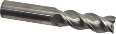 Niagara Cutter - 1", 2-5/8" LOC, 1" Shank Diam, 6" OAL, 3 Flute, Solid Carbide Square End Mill - Single End, Uncoated, Spiral Flute, 45° Helix, Centercutting, Right Hand Cut, Right Hand Flute - Eagle Tool & Supply