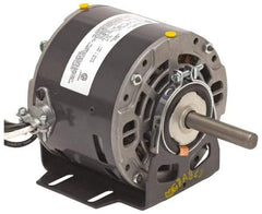 US Motors - 1/20 hp, ODP Enclosure, Auto Thermal Protection, 1,100 RPM, 208-230 Volt, 60 Hz, Industrial Electric AC/DC Motor - Size 42 Frame, Bracket Mount, 3 Speed, SAB Bearings, 0.55 Full Load Amps, A Class Insulation, CW Lead End - Eagle Tool & Supply