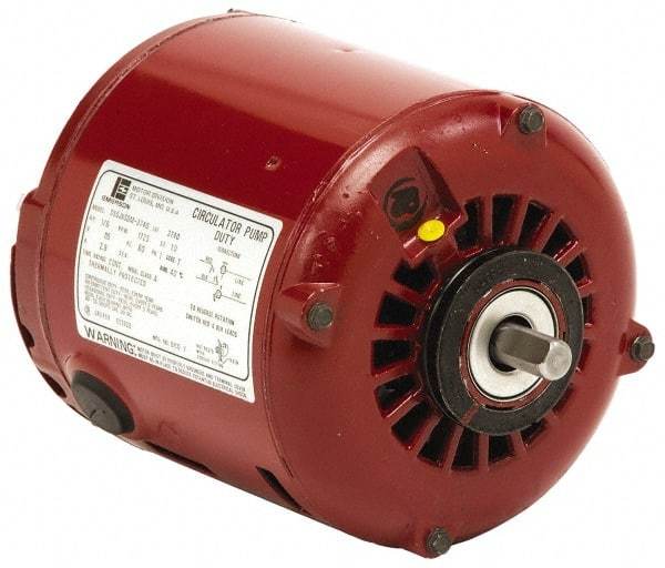 US Motors - 1/3 hp, ODP Enclosure, Auto Thermal Protection, 1,725 RPM, 115 Volt, 60 Hz, Industrial Electric AC/DC Motor - Size 48 Frame, Bracket Mount, 1 Speed, Sleeve Bearings, 6.0 Full Load Amps, B Class Insulation, CCW Shaft End - Eagle Tool & Supply