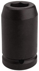 Proto - 1" Drive 4-1/2" Deep Impact Socket - 6 Points, 7-1/4" OAL - Eagle Tool & Supply
