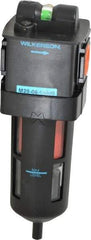 Wilkerson - 3/4" Port Coalescing Filter - Polycarbonate Bowl, Automatic Drain, 150 Max psi, 0.01 Micron Rating, 9-1/4" Long x 2.9" Wide x 9-1/4" High - Eagle Tool & Supply