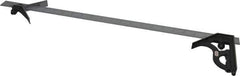Starrett - 3 Piece, 24" Combination Square Set - 1/16, 1/32, 1/64 & 1/8" (4R) Graduation, Steel Blade, Cast Iron Center & Square Head - Eagle Tool & Supply
