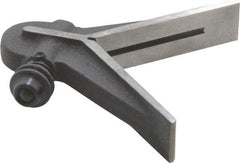 Starrett - 6 Inch Long Blade, Center Head - Black Wrinkle, Coated Cast Iron - Eagle Tool & Supply