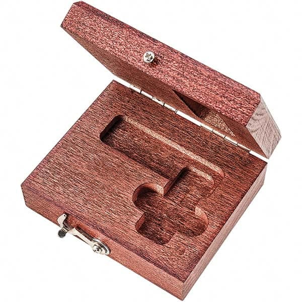 Starrett - Square Accessories Type: Wood Case For Use With: 1-1/2" 20 Master Precision Square - Eagle Tool & Supply