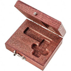 Starrett - Square Accessories Type: Wood Case For Use With: 1-1/2" 20 Master Precision Square - Eagle Tool & Supply