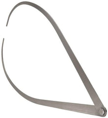 Starrett - 36 Inch Leg, Firm Joint, Steel, Polished, Outside Caliper - 48 Inch Max Measurement, 1200mm Max Measurement, Flat Leg - Eagle Tool & Supply