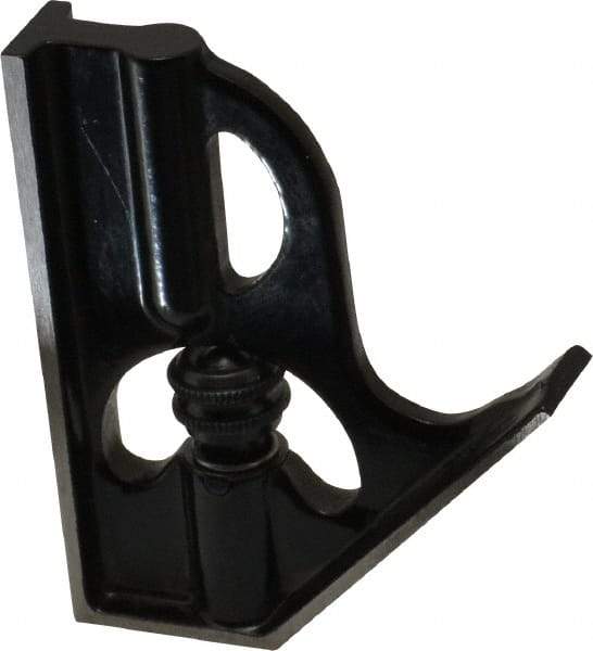 Starrett - 4 Inch Long Blade, Square Head - Smooth Black Enamel, Coated Forged and Hardened Steel - Eagle Tool & Supply