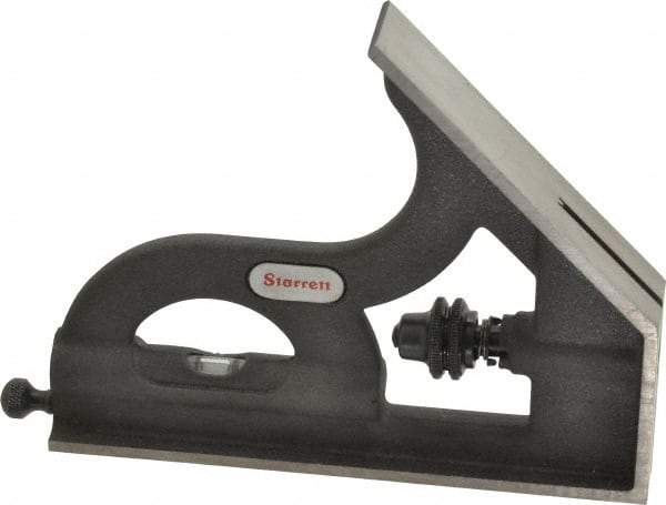 Starrett - 12, 18, 24 Inch Long Blade, Square Head - Smooth Black Enamel, Coated Forged and Hardened Steel - Eagle Tool & Supply